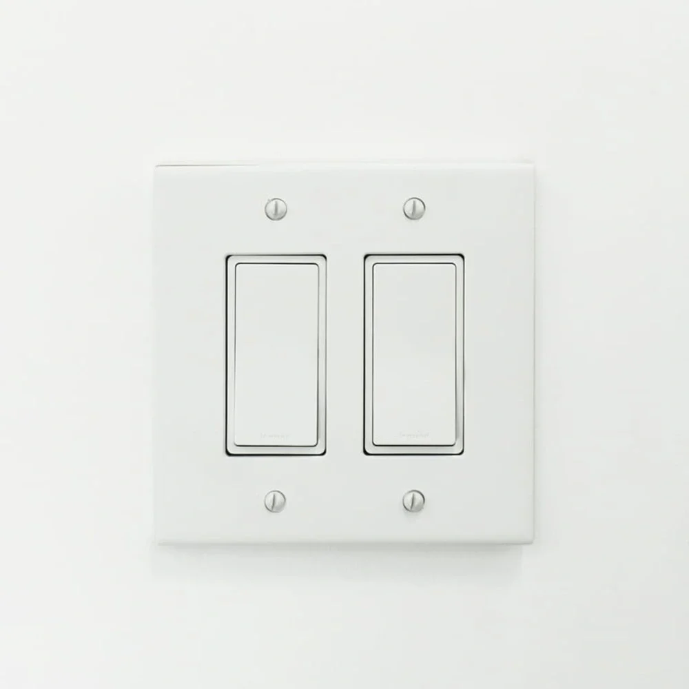 Pack of 4 Leviton 2-Gang GFCI Outlet Cover Plates